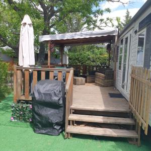 Campings Merveilleux mobile home : photos des chambres