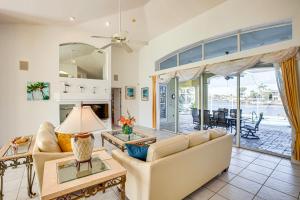 Pool, Spa and Dock Waterfront Tarpon Point Home