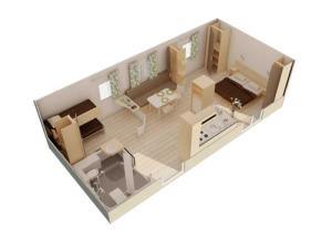 Campings Camping 3 etoiles - Piscine - ccbaice : photos des chambres