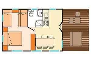 Campings Camping 5 etoiles - Piscine - ccbbeac : photos des chambres