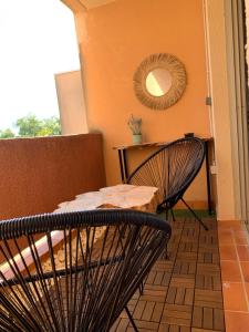 Appartement Favière-plage, Piscine-Terrain de tennis-Foot