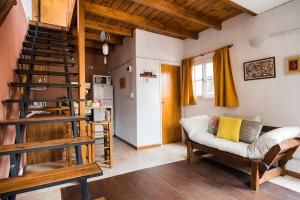 Pequeña casita con balcón privado