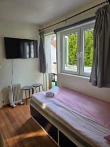 A room in an apartment
