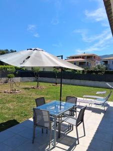 Maisons de vacances Villa et jardin proche de la plage et de Bastia : photos des chambres