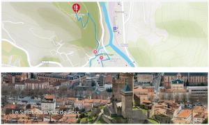 Appartements 3 pieces spacieux plein centre, parking,clim, terrasse, jardin : photos des chambres