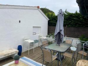 Agréable maison de ville avec une belle terrasse