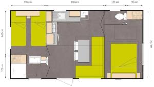 Campings Camping 3 etoiles - Piscine - eeicbi : photos des chambres