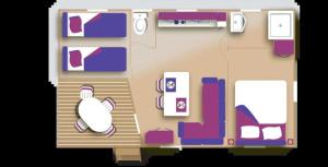 Campings Camping 4 etoiles - Piscine - ccbacgb : Mobile Home - 6