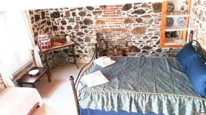 Traditional stone house in Mytilene