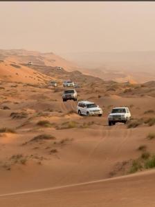 Golden dune Bedouin camp