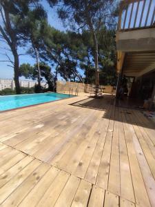 Villa vu mer et étang de thau