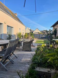 QUIBERON, maison 5pers, calme et lumineuse, commerces et plages à pied