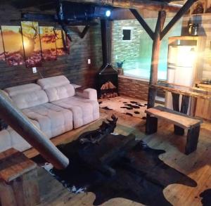 Cabana com Hidro e Lareira