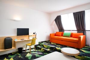 Family Room with sofa bed room in Ibis Styles Budapest Center