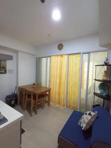 azure beach front view