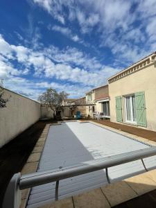 Maisons de vacances Maison de vacances avec piscine : Maison 3 Chambres