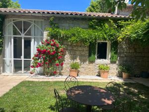 Maisons de vacances Mas de charme Jas de Berrias piscine proche Les Vans Ruoms Gorges Ardeche : photos des chambres