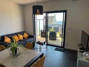 Appartements TY FOUR - Bel appartement T2 de standing vue mer : photos des chambres