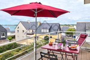 Appartements LocaLise - D80 - La villa Blanche - Cote plage - 2eme etage - Wifi inclus - Draps inclus - Animaux bienvenus : photos des chambres