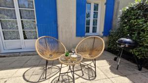 Appartements Meschers sur Gironde - MAISONNETTE de VACANCES - terrasse - proche PLAGE : photos des chambres