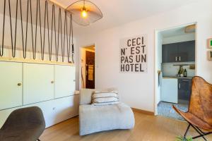 Chez Stéphanie De - Superbe studio design en centre ville avec piscine