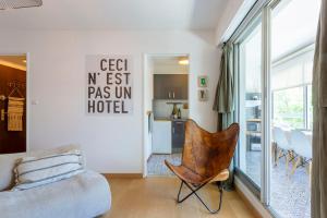 Chez Stéphanie De - Superbe studio design en centre ville avec piscine