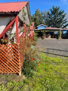 Caza azul salto del laja