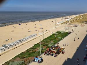 Apartment Westende with Sea View