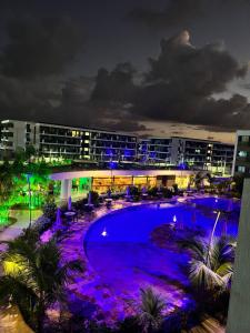 Flat ManaBeach06 com Vista para Piscina 300 metros da Paria de Muro Alto Porto de Galinhas