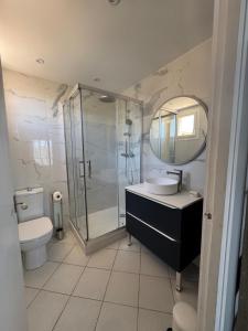 Front de mer 100m2 Vue magnifique, balcon, jardin, garage