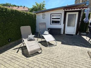 Christels Ferienwohnung 1 in Thale mit Sonnenterrasse und Grill