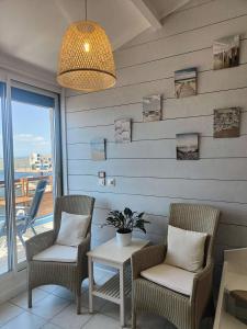 Résidence Bar061-le Barcares - Appartement climatisé 2 pièces + mezzanine au 2ème étage à LE BARCARES - CAP COUDALERE MAE-8993