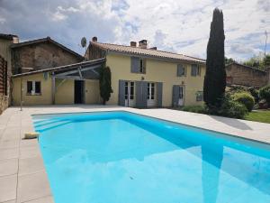 Family home with pool