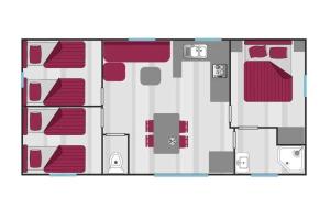 Campings Camping 5 etoiles - Piscine - eeceff : photos des chambres