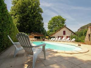 Appealing apartment in Vezac with swimming pool