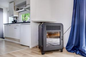 Ideaal Veluwe bos Chalet met sfeervolle Pelletkachel