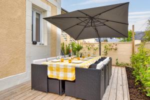 Maisons de vacances Adorable maison de 75m2 avec grande terrasse et barbecue - 3 chambres : photos des chambres