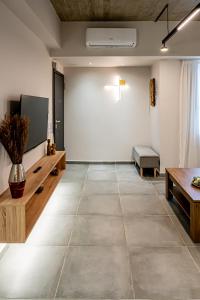 Wooden Style Apartment in Piraeus