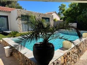 Havre de Paix avec Villa Prestige Cannes Luxe, Piscine Chauffée, Alarme, Caméras Parking privée