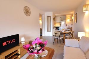 Appartements T2 cabine avec vue mer, acces plage & piscine : photos des chambres