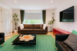 Beautiful house in the heart of a golf course.