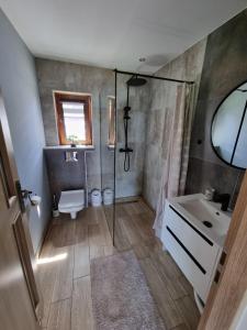 Domek nad jeziorem Gołdopiwo