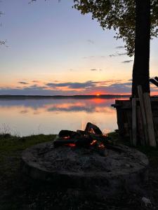 Domek nad jeziorem Gołdopiwo