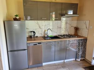 Domek nad jeziorem Gołdopiwo