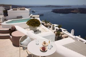 Cave Suite with Sea View and Outdoor Jetted Plunge Pool room in Iconic Santorini a Boutique Cave Hotel