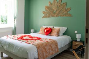 Maisons de vacances Burbujas de amor - gite avec spa et sauna privatifs : photos des chambres