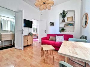 Appartements Lumineux et charmant deux piece - Menton : photos des chambres