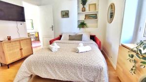 Appartements Lumineux et charmant deux piece - Menton : photos des chambres