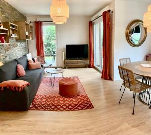 Appartement 6 personnes jardin parking