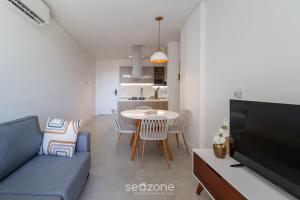 Varanda com vista mar a 230m da praia! PRB0405